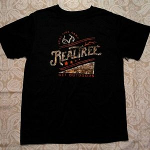 NWT Realtree Men’s Camo Graphic Tee – Large